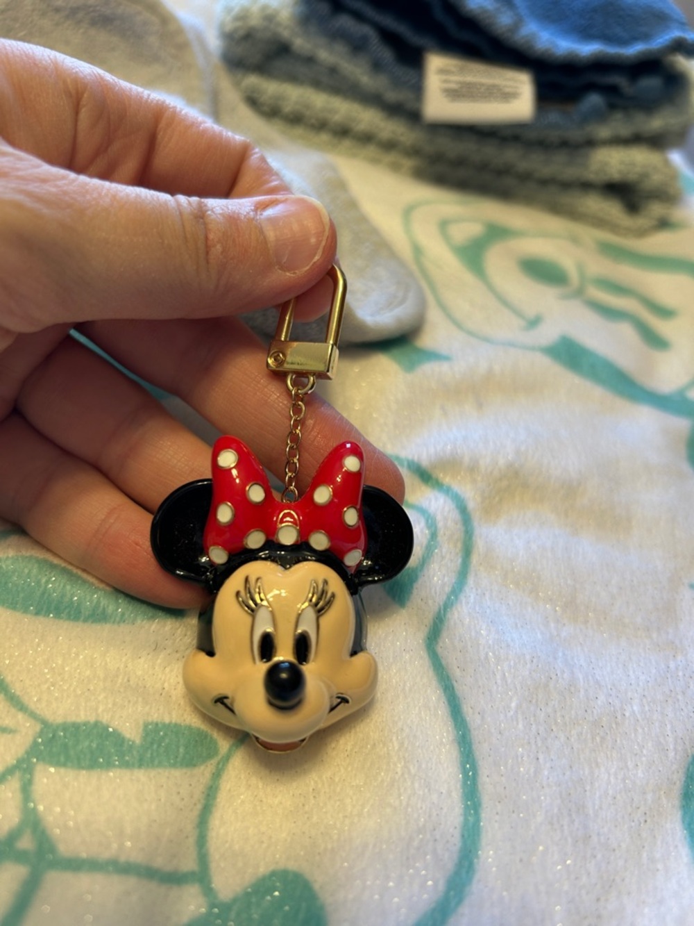 Disney Minnie, mouse baublebar bag charm NWOT